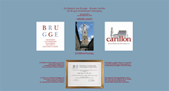 Desktop Screenshot of carillon-brugge.be